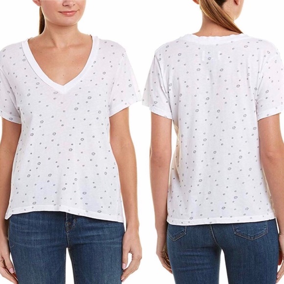 Current/Elliott Tops - Current/Elliott || NWOT The Perfect V Tee Size L